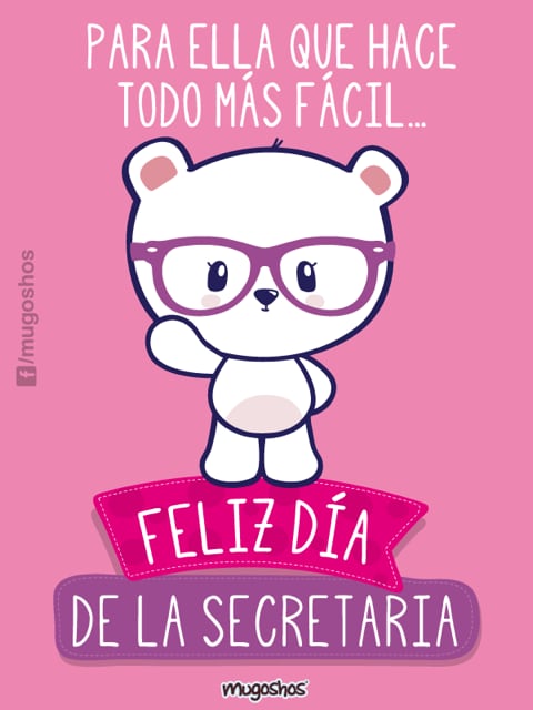 Las mejores frases e imágenes por el Día de la Secretaria. (Foto: Pinterest).