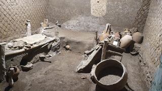Nuevo hallazgo en Pompeya: la habitación de una familia de esclavos que está “en un estado de conservación excepcional”