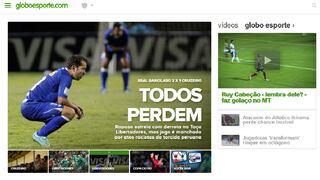 Así informó prensa brasileña derrota de Cruzeiro ante Garcilaso