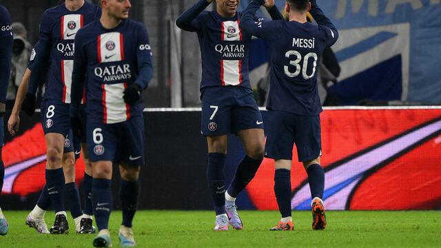 Sigue puntero: PSG 3-0 Marsella por el clásico francés | VIDEO