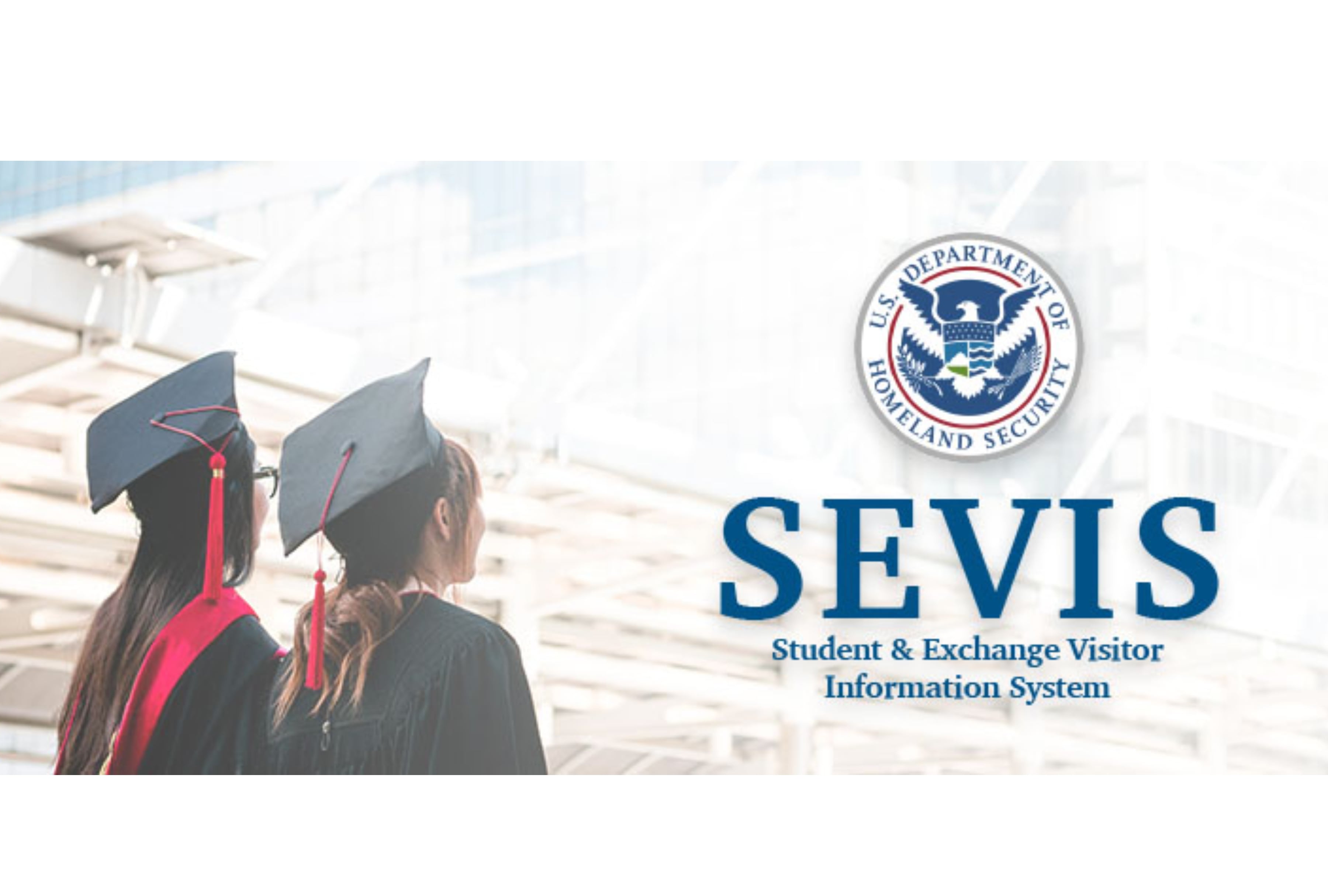 SEVIS es el sistema electrónico del Departamento de Seguridad Nacional de EE.UU. que permite monitorear y gestionar el estatus migratorio de estudiantes y visitantes internacionales. (Imagen: SEVIS Estados Unidos)