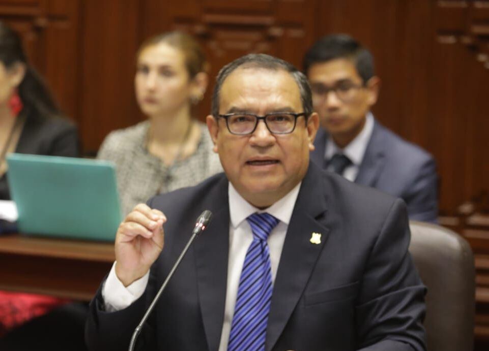 Alberto Otárola es acusado por presuntamente influir en la contratación de Yaziré Pinedo. (Foto: Congreso)