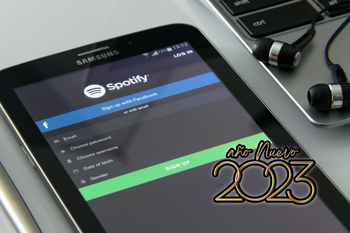 Aquí te mostramos una forma rápida de crear una lista de canciones en Spotify por Año Nuevo 2023. (Foto: Pixabay)