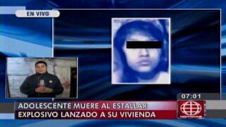 El Agustino: menor murió tras estallido de explosivo en su casa