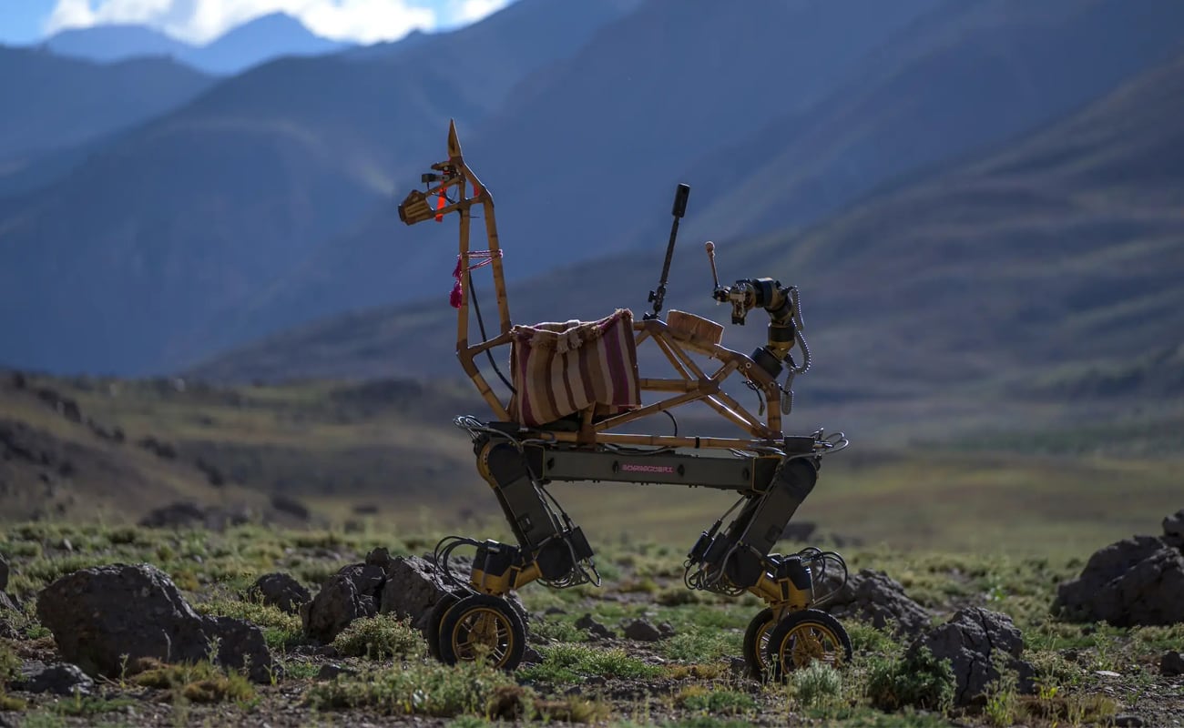 Guanaquerx es más un proyecto artístico que utiliza un dispositivo robótico. (Foto: guanaquerx.com)