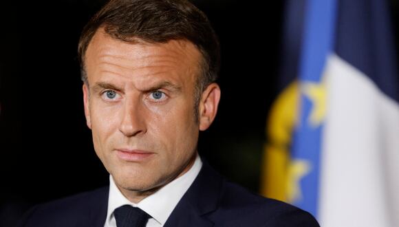 El presidente de Francia, Emmanuel Macron. (Foto de Ludovic MARIN/AFP)