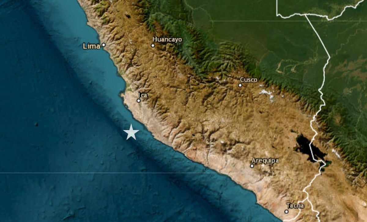 El temblor de magnitud 4.4 ocurrió a las 5:20 a.m. del jueves 1 de enero de 2026 | Imagen IGP