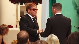 Instagram: Elton John estrena cuenta para compartir su boda