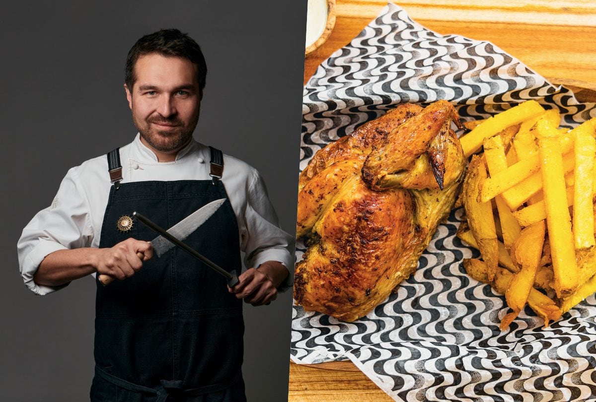 Día del pollo a la brasa: la receta de pollo a la brasa de Giacomo Bocchio