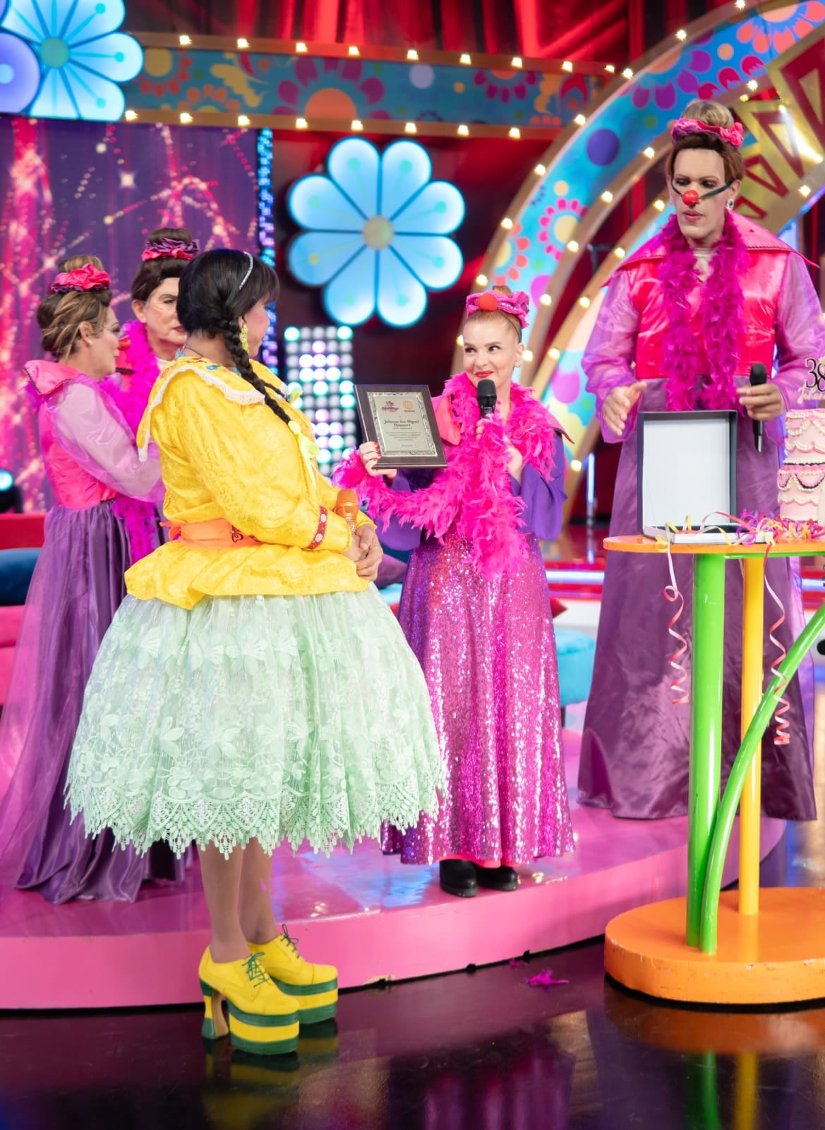 Queca en "El reventonazo de la Chola" | Foto: Difusión