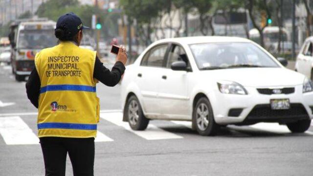 Municipalidad de Lima tendrá mil inspectores de tránsito en abril