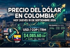 Precio del dólar en Colombia hoy, jueves 10 de septiembre de 2026: TRM, conversión COP a USD y compra/venta en bancos