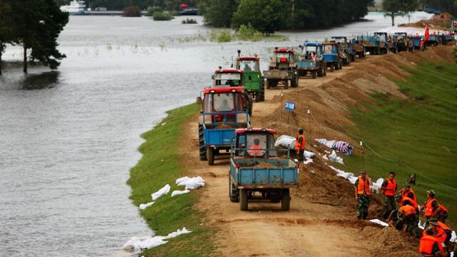 FOTOS: inundaciones y aludes dejan al menos 57 muertos en China