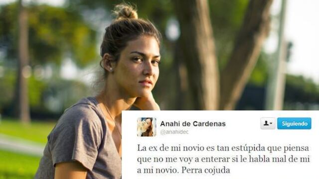 Anahí de Cárdenas publicó controvertido comentario en  Twitter 