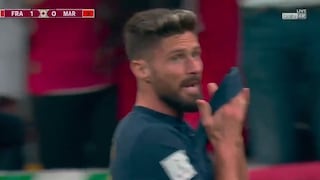 El impresionante remate de Giroud que impactó en el palo | VIDEO