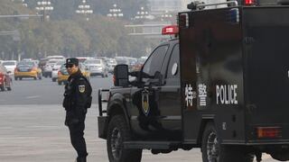 China: mueren ocho personas por disparos de policías contra presuntos terroristas