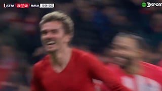Locura en el Metropolitano: golazo de Griezmann para el 3-2 de Atlético Madrid sobre Real Madrid por Copa del Rey | VIDEO