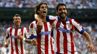 Atlético venció 2-1 a Real Madrid en el Santiago Bernabéu