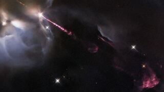 Hubble capta la ‘rabieta’ de una estrella infantil 