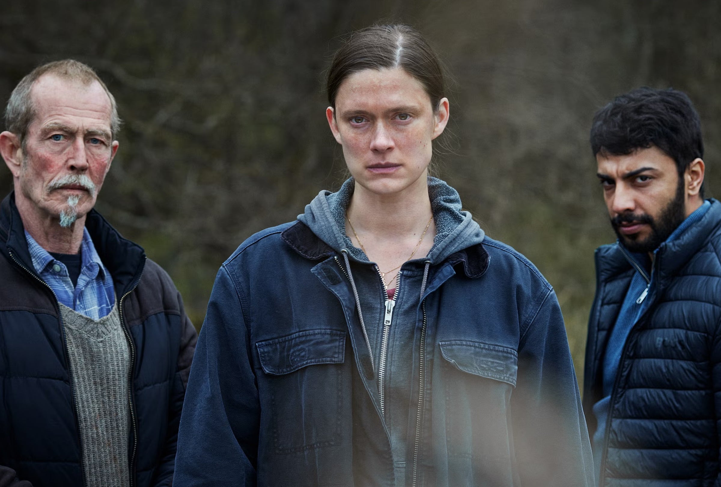 Peter Gantman asume el rol de Elis, Krista Kosonen asume el rol de Dani y Mohammed Nour Oklah asume el rol de Malik en la serie sueca "La tierra del pecado" (Foto: Netflix)