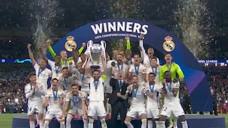 ¡Alzaron la decimoquinta! Así celebró Real Madrid tras consagrarse campeón de la Champions League | VIDEO