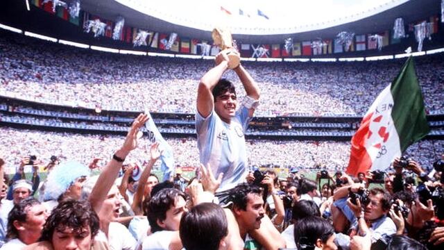 Argentina vs. Alemania: el partido final de México 86 en fotos