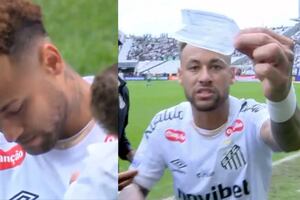 De la emoción a la furia: Neymar sufre con Santos previo a la lista de Brasil para el Mundial 2026 | VIDEO