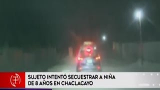 Chaclacayo: arrojan a niña de auto en movimiento tras intento de secuestro
