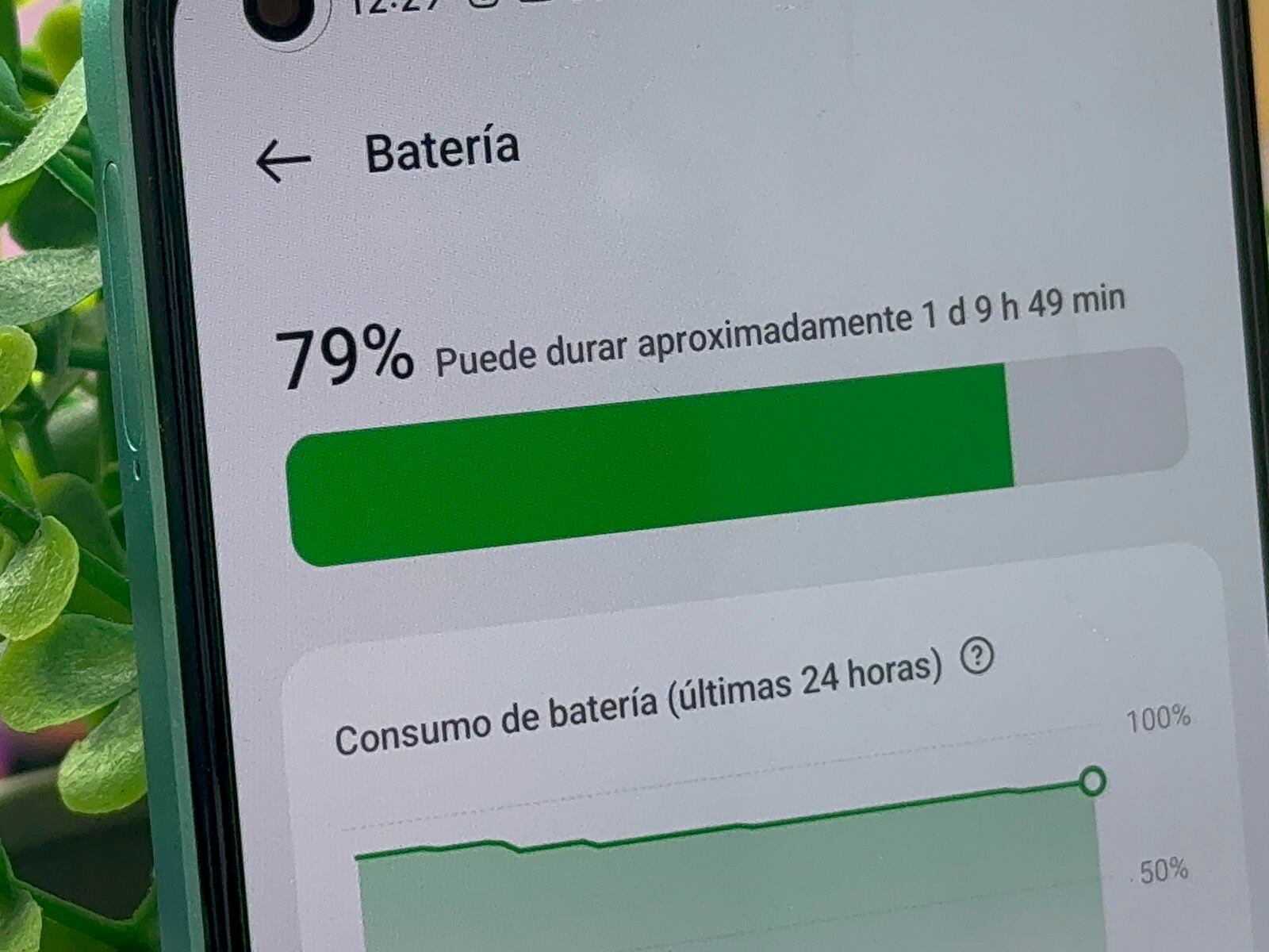 REVIEW | El Oppo A78 cuenta con una batería de 5000 mAh. (Foto: MAG - Rommel Yupanqui)