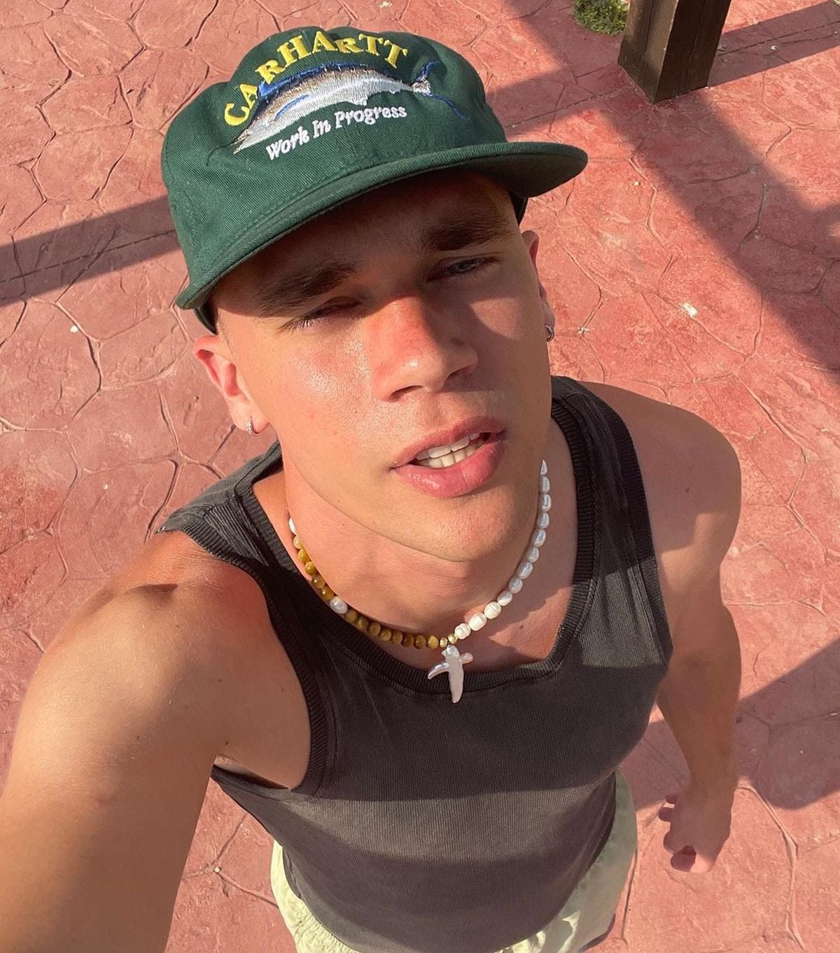 Aprovecha cada actividad que realiza para tomarse algunas fotografías (Foto: Gleb Abrosimov / Instagram)