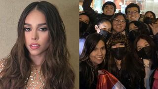 Danna Paola llegó al Perú para participar en “Juntos en Concierto”