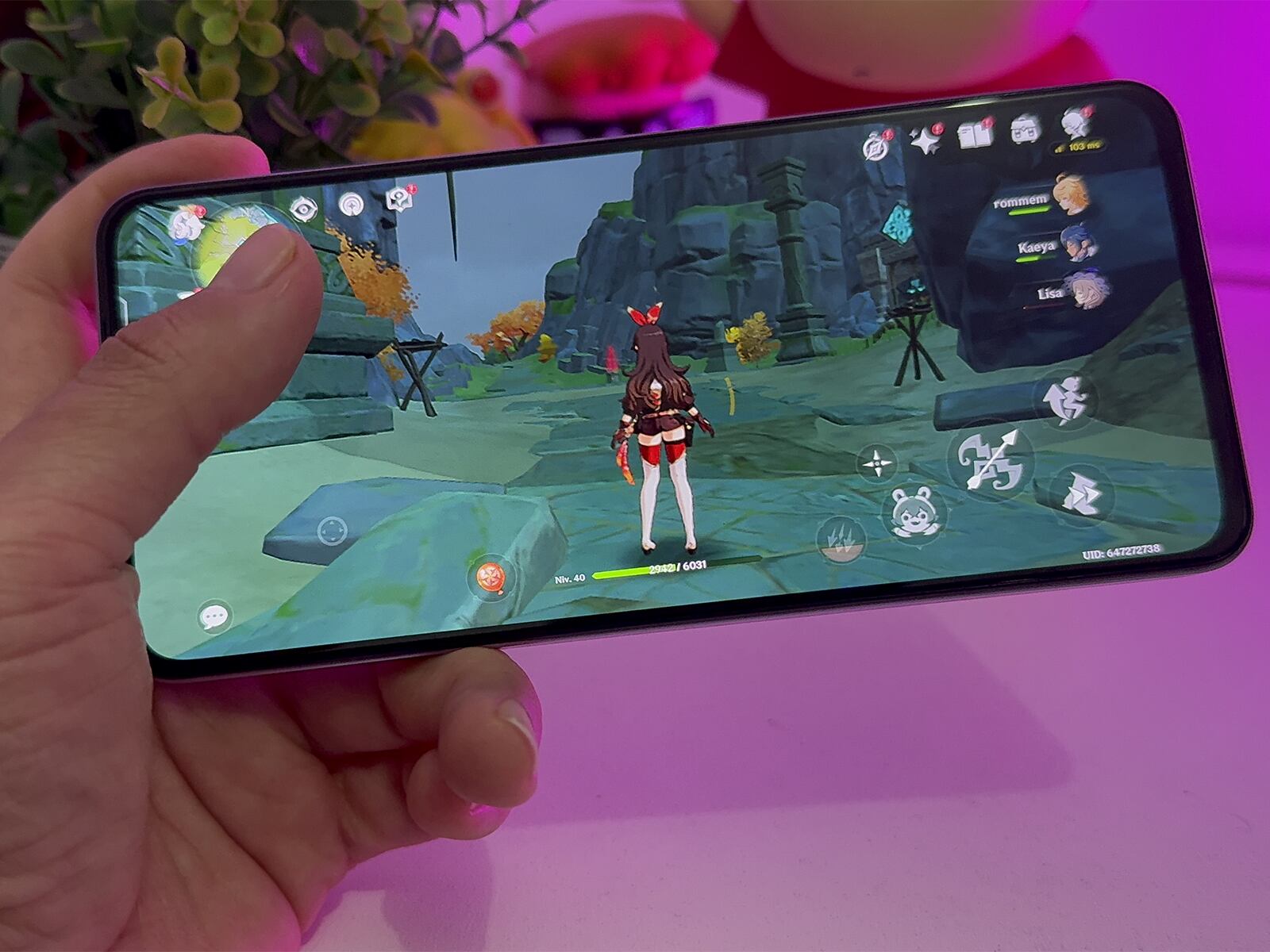 VIVO | En torno a Genshin Impact, tampoco hubo error, eso sí, debes considerar que es mejor correr el videojuego a 30 fotogramas por segundo en una calidad media. (Foto: MAG - Rommel Yupanqui)