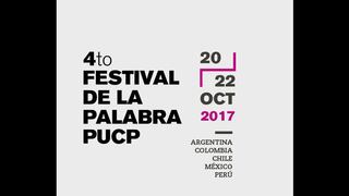 El 4to Festival de la Palabra PUCP se inaugurará este viernes