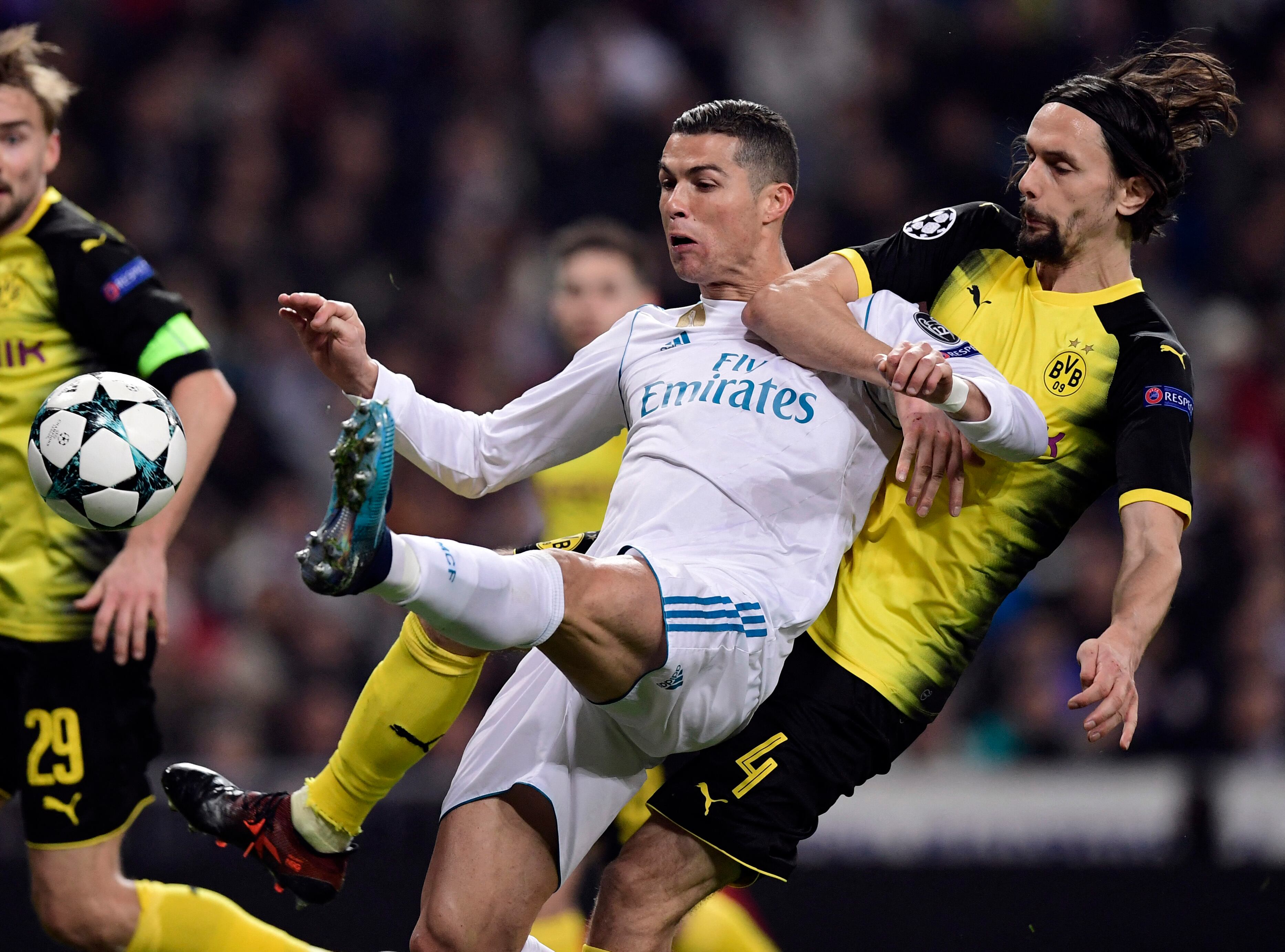 Último partido de Real Madrid vs Dortmund.