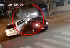 SJL: joven en estado grave tras ser atropellada durante choque vehicular