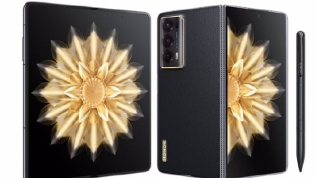 Honor presentó el nuevo Magic V2, un celular plegable ultradelgado