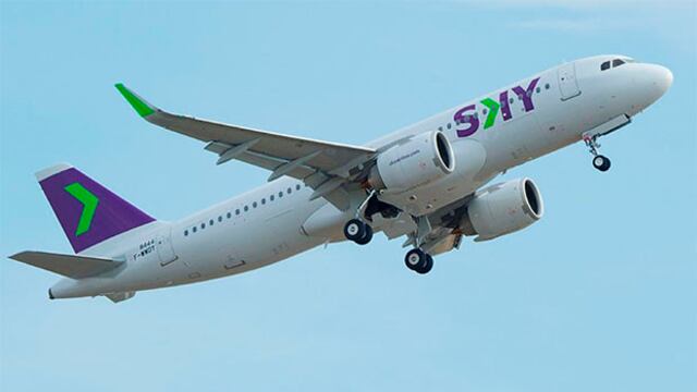 Low cost Sky Airline amplía su oferta de destinos sin escala con nueva flota de 10 aviones Airbus