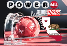 Resultados del Powerball en California hoy: números ganadores del 17 de diciembre 2025