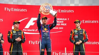 Vettel gana en Corea y acaricia el título