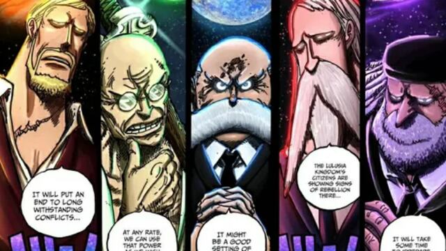 “One Piece” Manga: ¿cómo se llaman los demonios del Gorosei?