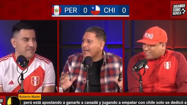 Clásico del Pacífico, Perú - Chile: así fue el partido con los comentarios de “Jugamos Como Nunca, en vivo”