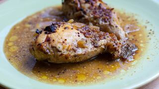 Receta de pollo a la mostaza