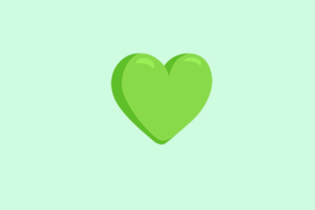 Conoce el verdadero significado del emoji del corazón verde en WhatsApp. (Foto: Emojipedia)
