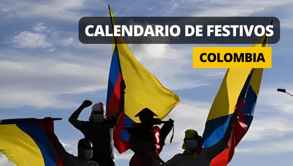 Calendario 2023 Colombia: ¿Cuántos días festivos y puentes hay en el año? | Foto: Diseño EC
