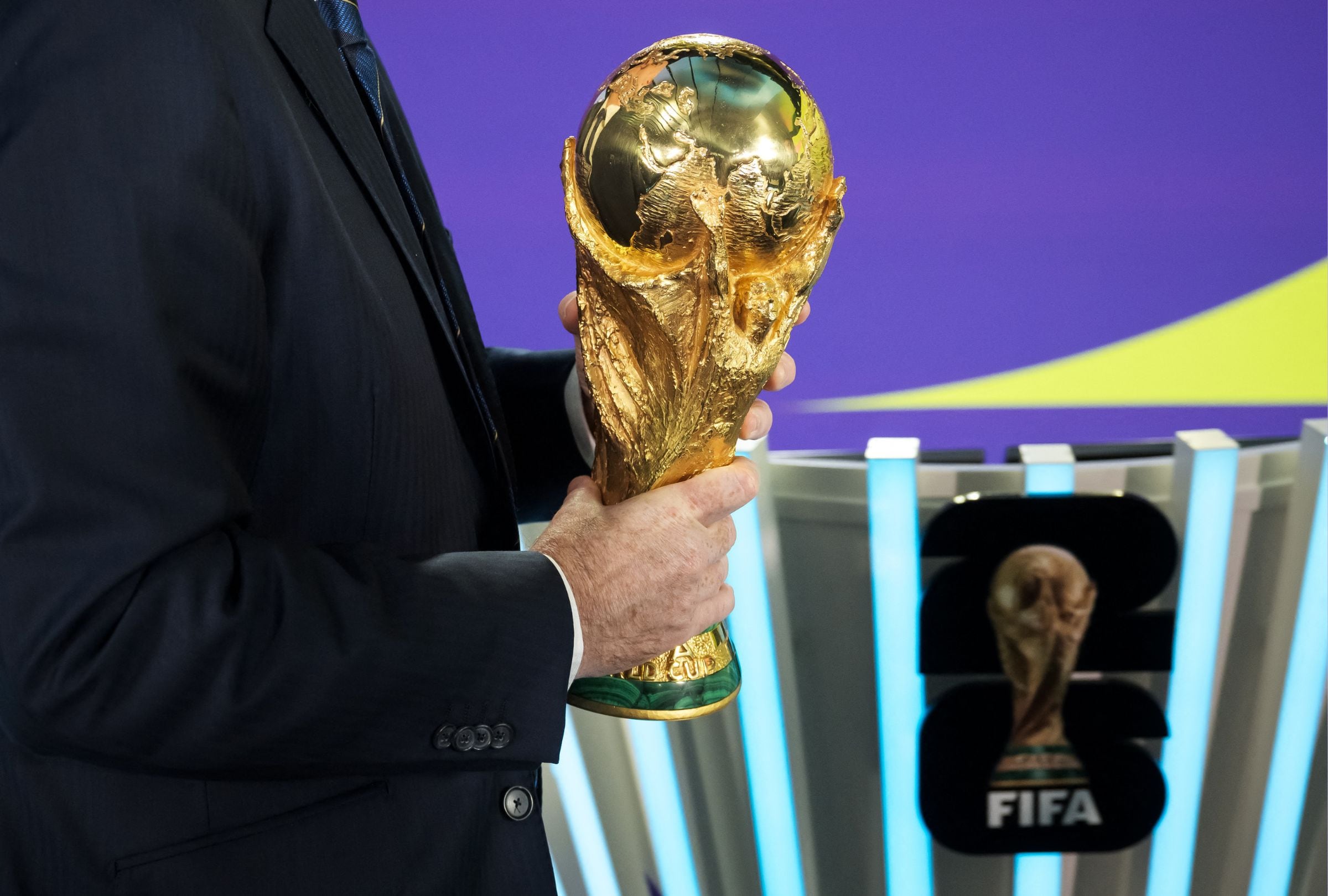 Dónde y cómo ver por TV y streaming online el sorteo de la Copa del Mundo 2026 en vivo este viernes 5 de diciembre. (Foto: Fabrice COFFRINI / AFP)