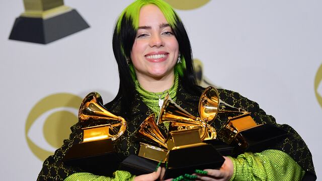 Grammy 2021: Billie Eilish busca repetir el plato tras un exitoso 2020