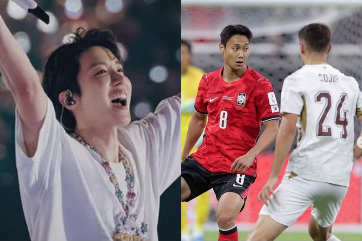 J-Hope, estrella de BTS, festeja el debut y triunfo de Corea del Sur en la Copa Mundial de Fútbol