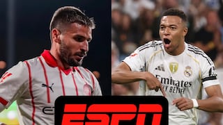 ESPN transmitió Real Madrid 1-1 Girona por la fecha 14 de LaLiga (30/11/2025)