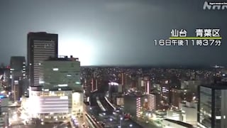 Terremoto en Japón: ¿Por qué aparecieron luces en el cielo durante el fuerte sismo de magnitud 7,4? | VIDEOS