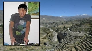 Cuerpo de universitario perdido en Arequipa fue rescatado por la Policía